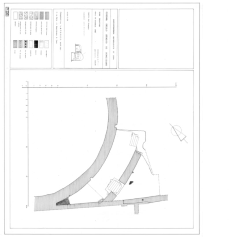 Roma, Palatino. Palazzi Imperiali. Stadio di Domiziano