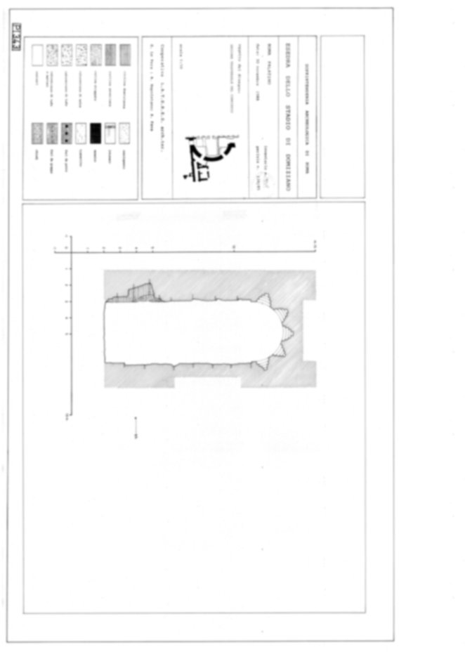 Roma, Palatino. Palazzi Imperiali. Stadio di Domiziano