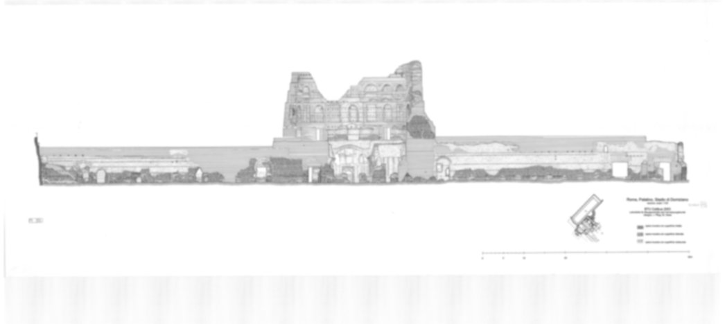 Roma, Palatino. Palazzi Imperiali. Stadio di Domiziano