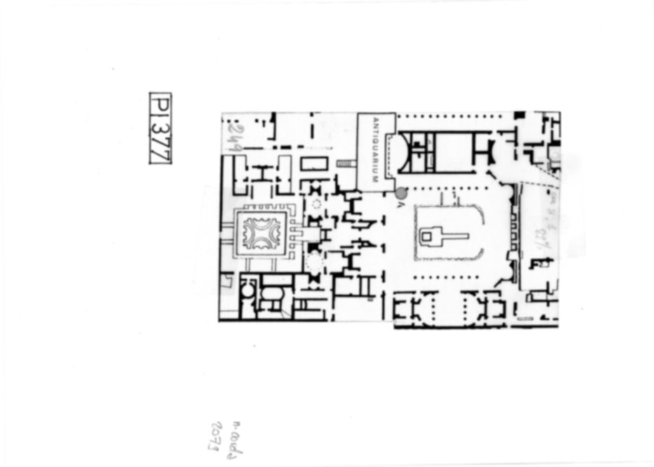 Roma, Palatino. Palazzi Imperiali. Domus Flavia