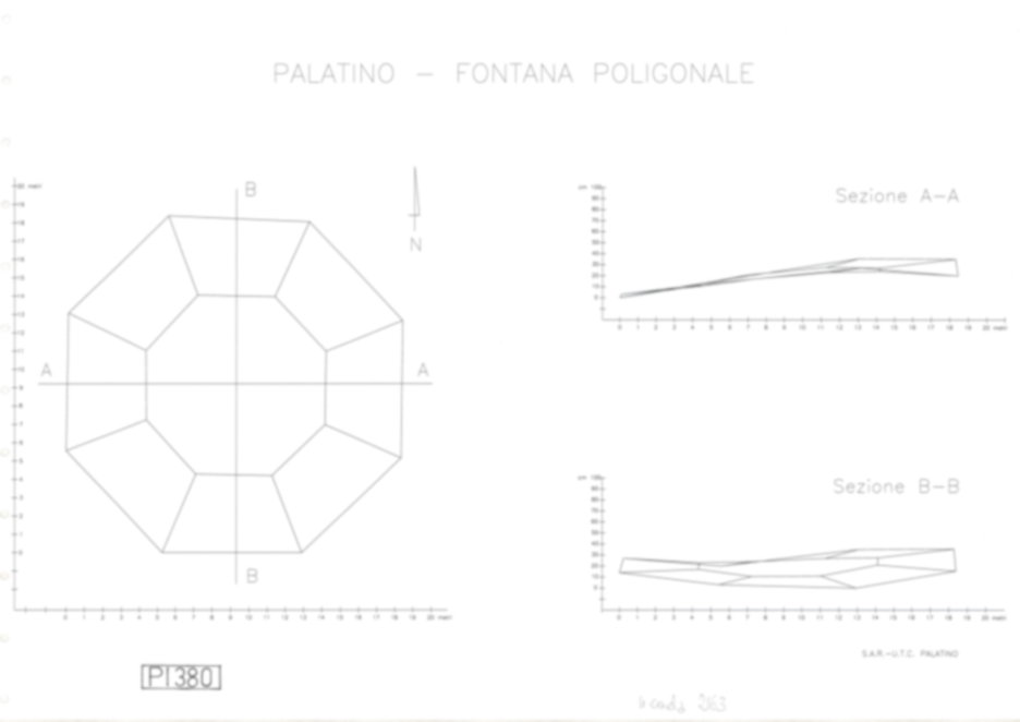Roma, Palatino. Palazzi Imperiali. Domus Flavia