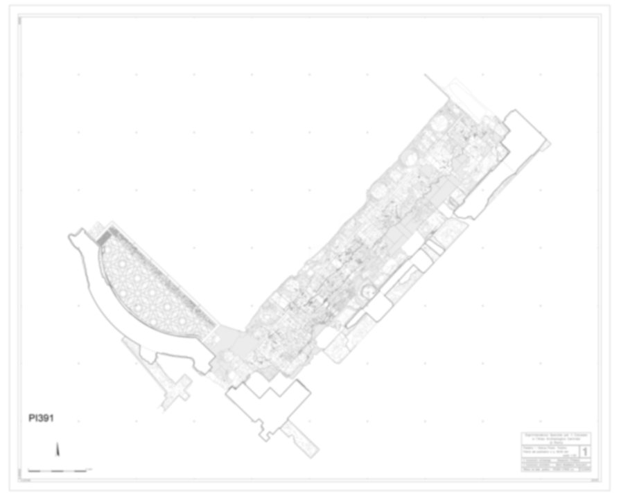 Roma, Palatino. Palazzi Imperiali. Domus Flavia - Triclinio
