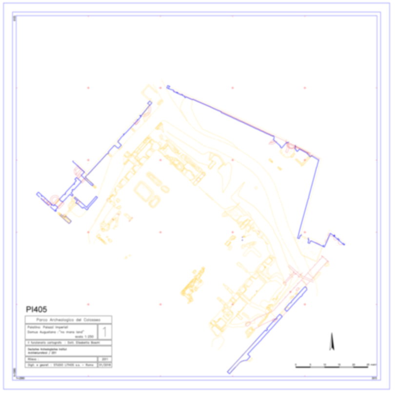 Roma, Palatino. Palazzi Imperiali. Domus Augustana