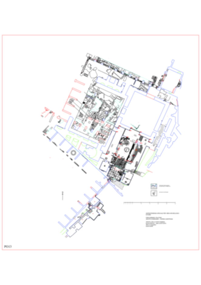 Roma, Palatino. Pendici occidentali. Horrea Agrippiana, Complesso edilizio sud-orientale