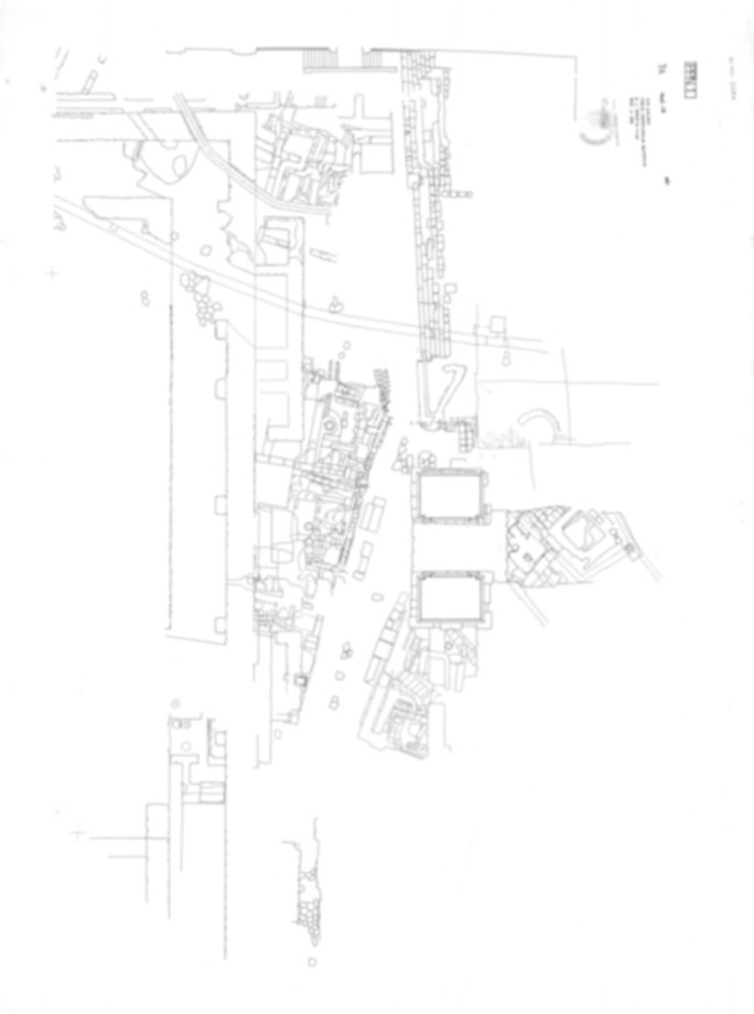 Roma, Foro Romano. Palatino pendici nord - Scavo Carandini. Via Sacra; Arco di Tito; Tempio di Venere e Roma