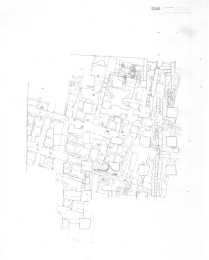 Roma, Foro Romano, Palatino. Palatino pendici nord - Scavo Carandini. Horrea Vespasiani