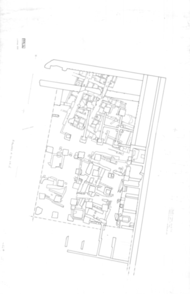 Roma, Foro Romano, Palatino. Palatino pendici nord - Scavo Carandini. Horrea Vespasiani
