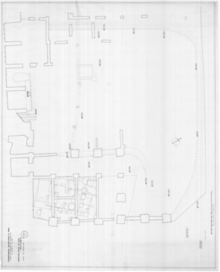 Roma, Foro Romano, Palatino. Palatino pendici nord - Scavo Carandini. Cd. Lupanar