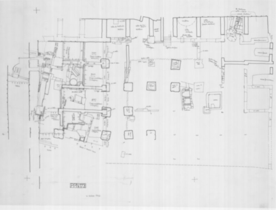 Roma, Foro Romano, Palatino. Palatino pendici nord - Scavo Carandini. Cd. Lupanar