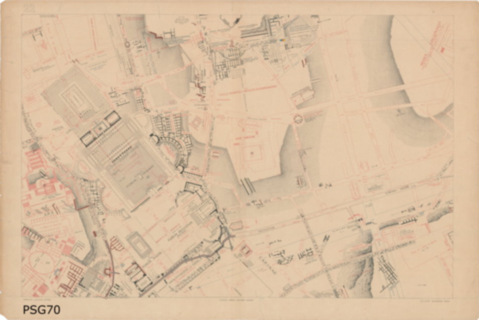Roma, Piante e sezioni generali. Piante storiche, Fori Imperiali