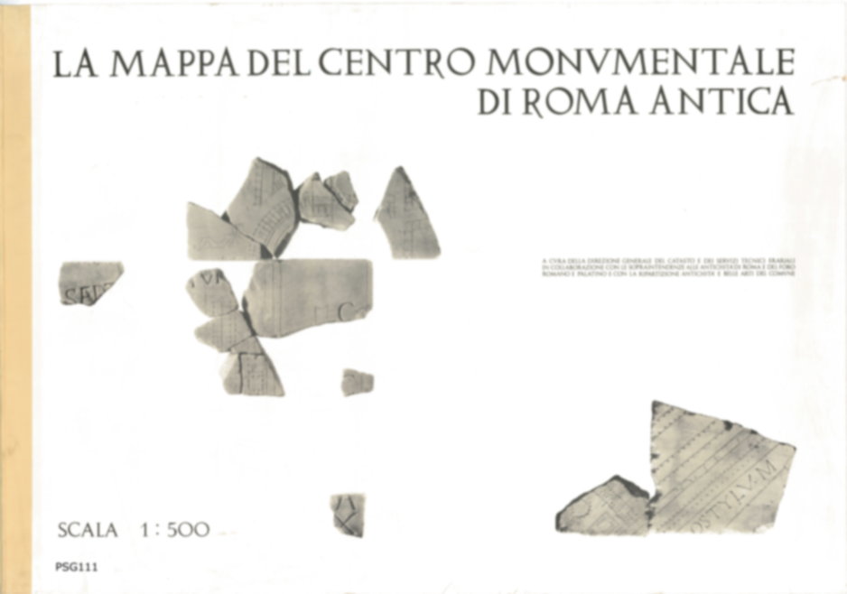 Roma, Piante e sezioni generali. Piante storiche