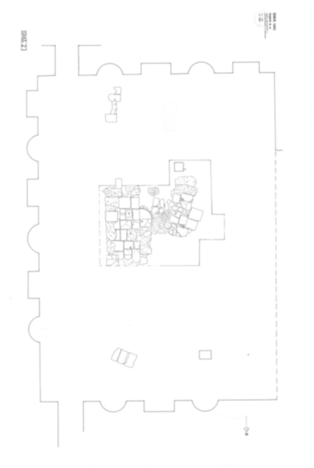 Roma, Foro Romano. Complesso edilizio sud-orientale/Area di S. Maria Antiqua. Aula occidentale (cd. Tempio di Augusto/Domus Gai)