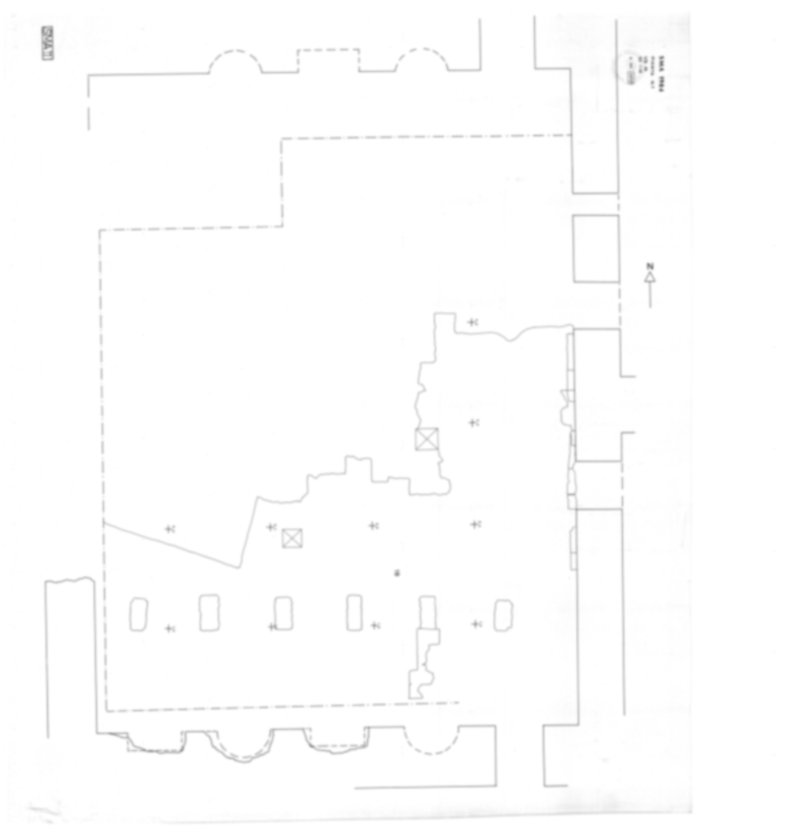 Roma, Foro Romano. Complesso edilizio sud-orientale/Area di S. Maria Antiqua. Aula occidentale (cd. Tempio di Augusto/Domus Gai)