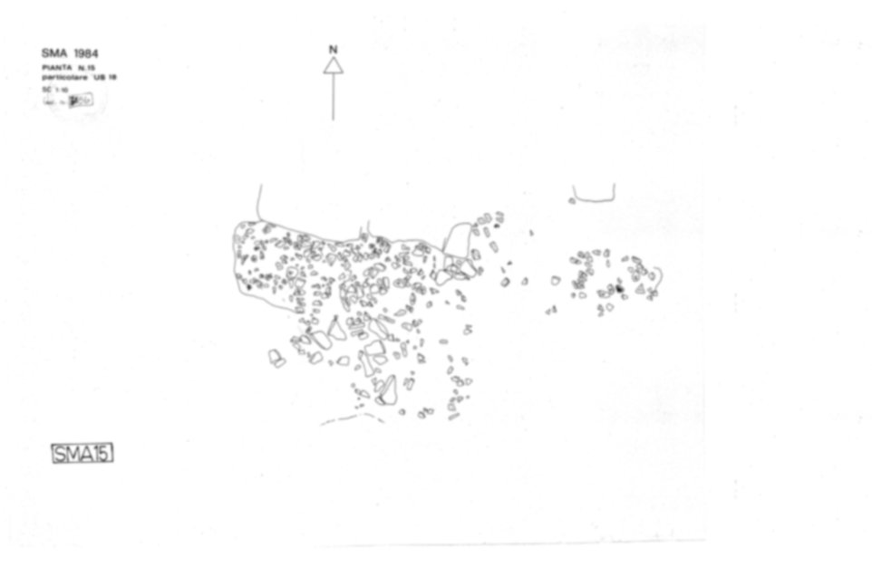 Roma, Foro Romano. Complesso edilizio sud-orientale/Area di S. Maria Antiqua. Aula occidentale (cd. Tempio di Augusto/Domus Gai)