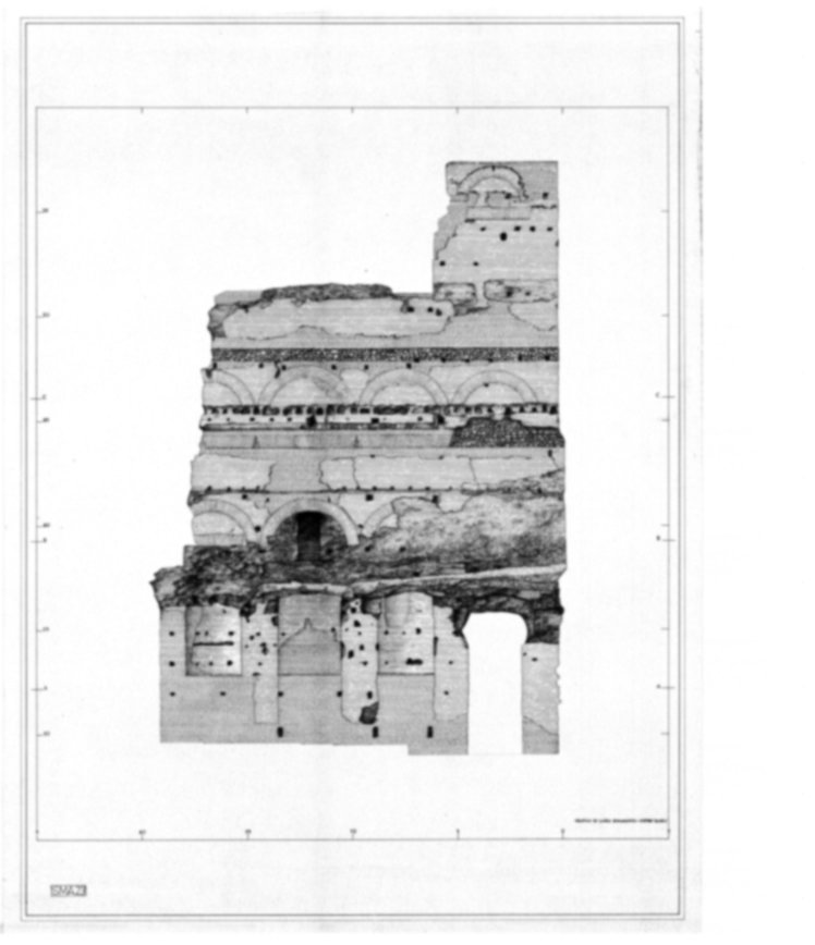 Roma, Foro Romano. Complesso edilizio sud-orientale/Area di S. Maria Antiqua. Aula occidentale (cd. Tempio di Augusto/Domus Gai)