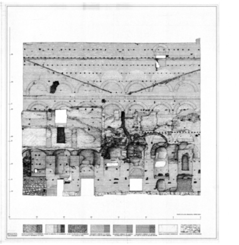 Roma, Foro Romano. Complesso edilizio sud-orientale/Area di S. Maria Antiqua. Aula occidentale (cd. Tempio di Augusto/Domus Gai)