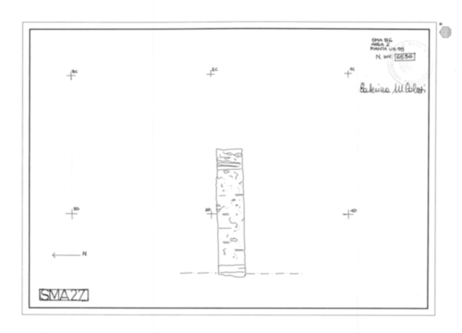 Roma, Foro Romano. Complesso edilizio sud-orientale/Area di S. Maria Antiqua. Aula occidentale (cd. Tempio di Augusto/Domus Gai)