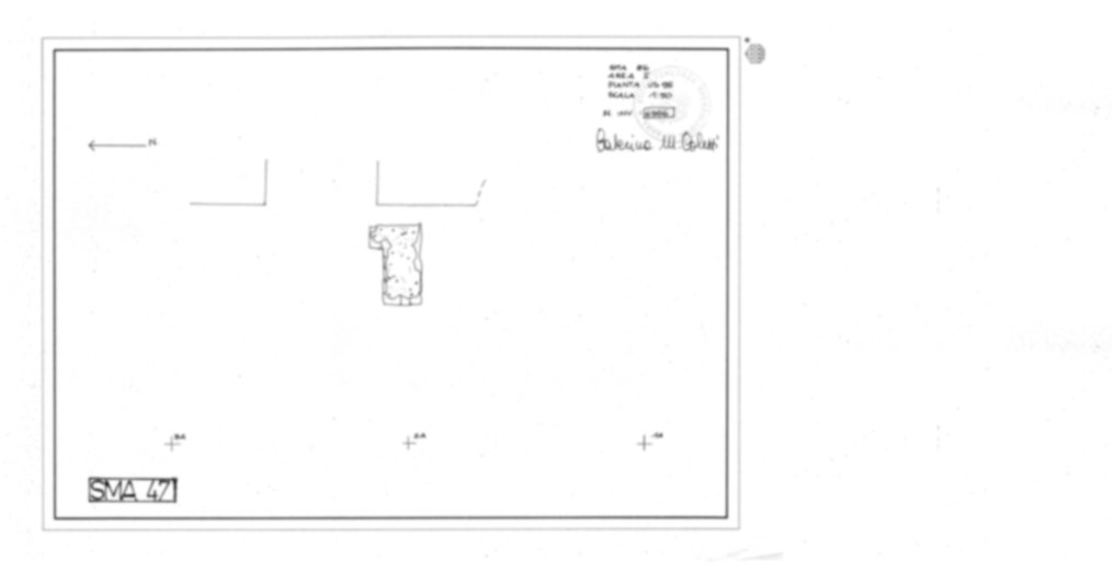 Roma, Foro Romano. Complesso edilizio sud-orientale/Area di S. Maria Antiqua. Aula occidentale (cd. Tempio di Augusto/Domus Gai)