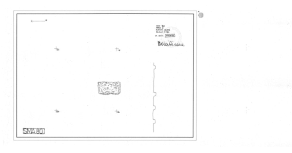 Roma, Foro Romano. Complesso edilizio sud-orientale/Area di S. Maria Antiqua. Aula occidentale (cd. Tempio di Augusto/Domus Gai)