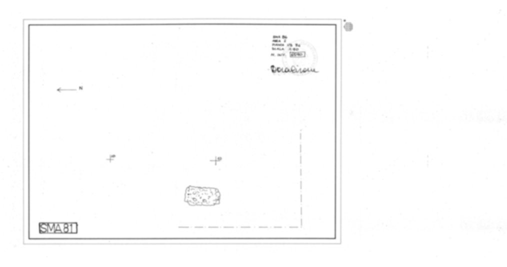 Roma, Foro Romano. Complesso edilizio sud-orientale/Area di S. Maria Antiqua. Aula occidentale (cd. Tempio di Augusto/Domus Gai)