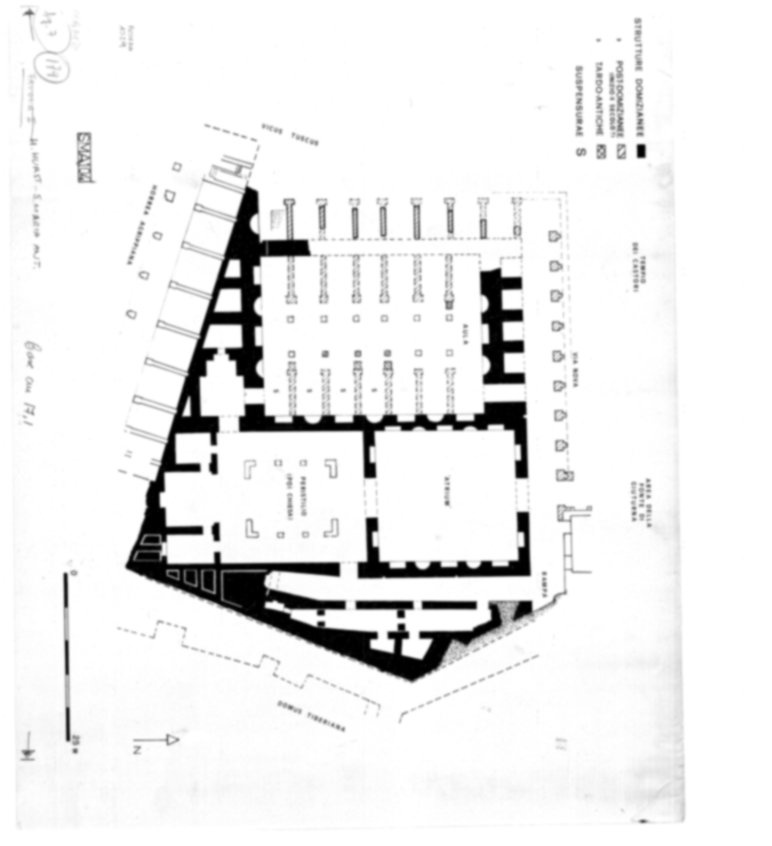 SMA104 - Roma, Foro Romano. Complesso edilizio sud-orientale/Area di S. Maria Antiqua