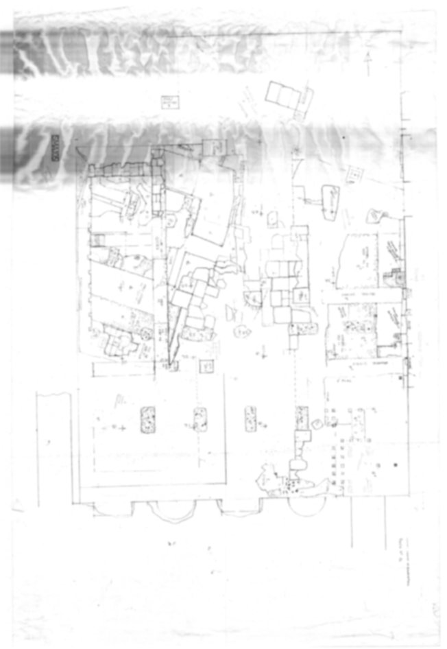 Roma, Foro Romano. Complesso edilizio sud-orientale/Area di S. Maria Antiqua. Aula occidentale (cd. Tempio di Augusto/Domus Gai)