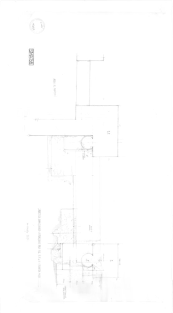 Roma, Foro Romano. Complesso edilizio sud-orientale/Area di S. Maria Antiqua. Portico settentrionale
