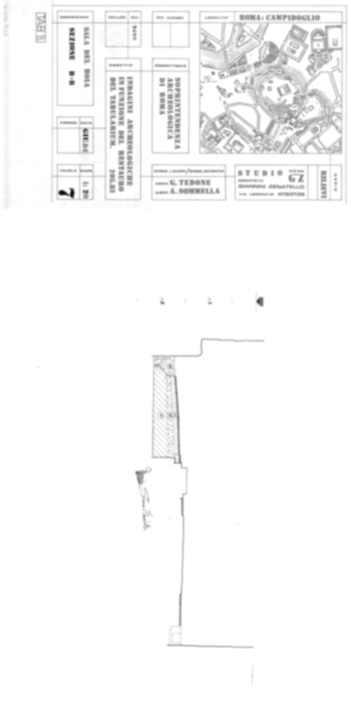 Roma, Foro Romano, Campidoglio. Tabularium