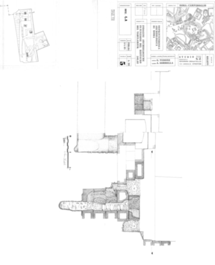 Roma, Foro Romano, Campidoglio. Tabularium