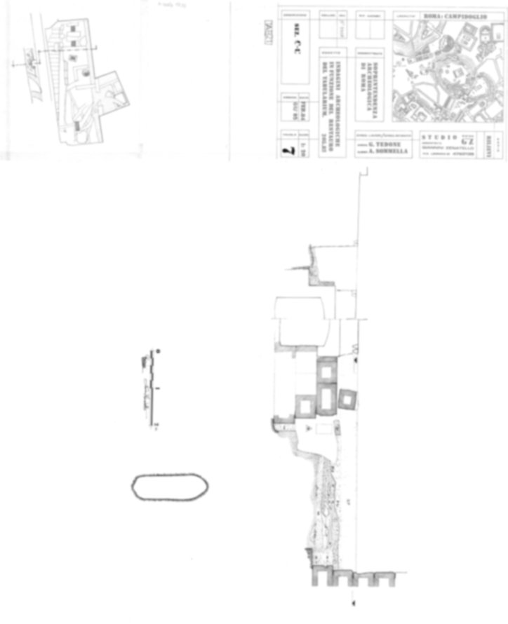 Roma, Foro Romano, Campidoglio. Tabularium