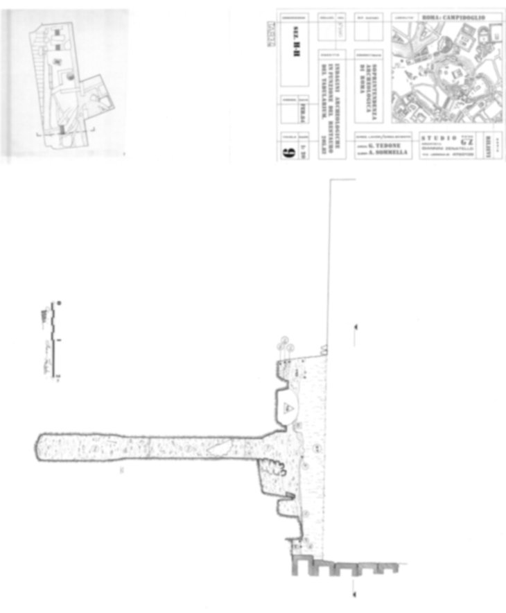 Roma, Foro Romano, Campidoglio. Tabularium