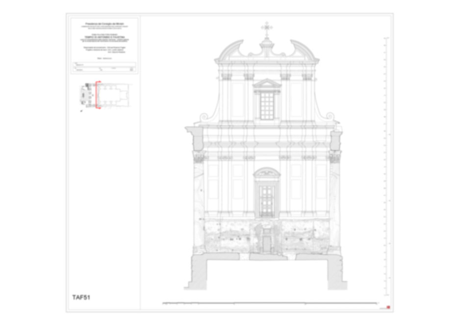 Roma, Foro Romano. Tempio di Antonino e Faustina, chiesa di S. Lorenzo in Miranda