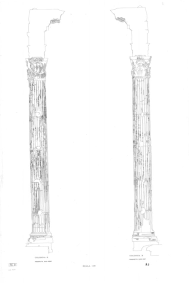 Roma, Foro Romano. Tempio dei Castori