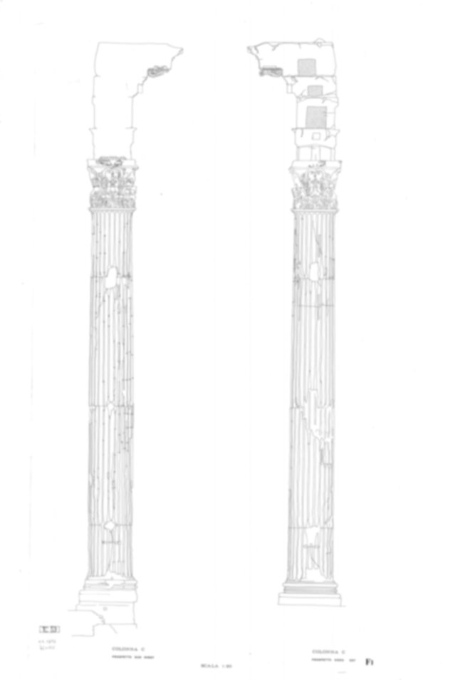 Roma, Foro Romano. Tempio dei Castori
