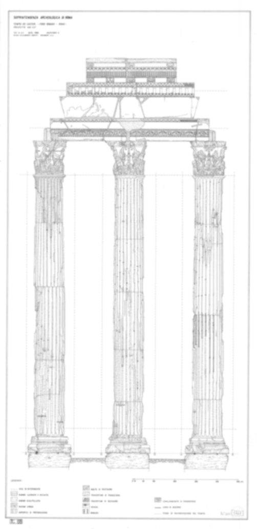 5761 - Roma, Foro Romano. Tempio dei Castori