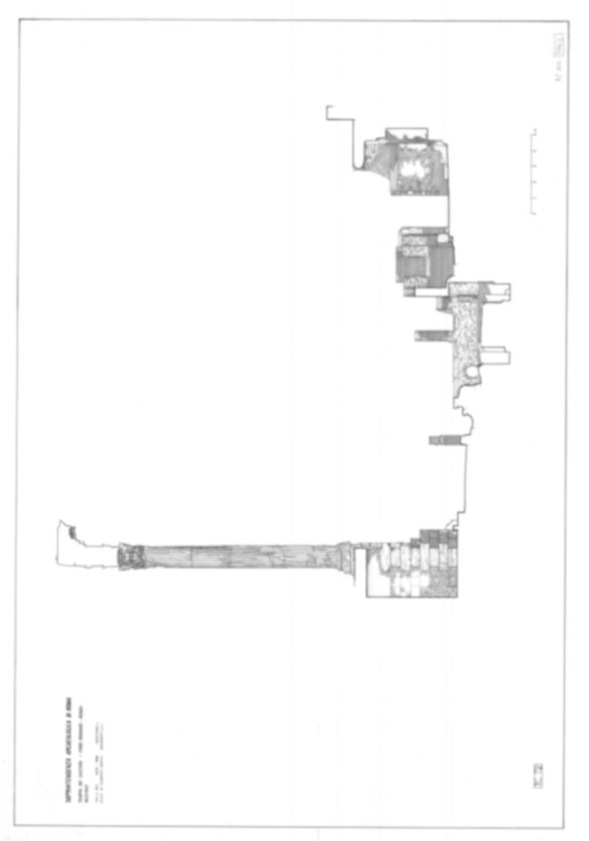 Roma, Foro Romano. Tempio dei Castori; Fonte di Giuturna