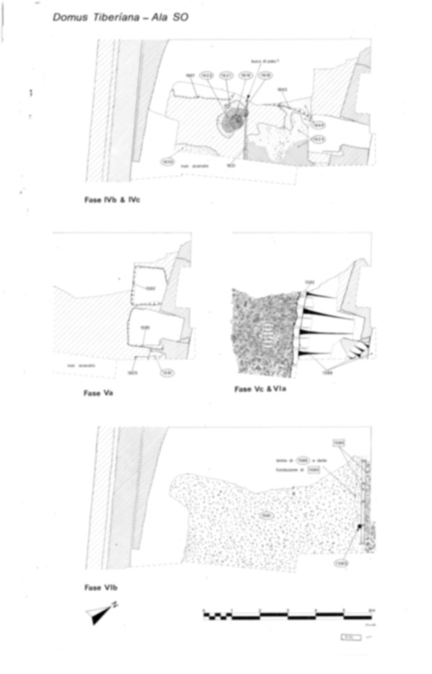 9S2 - Roma, Palatino. Area sud-ovest. Domus Tiberiana - settore 30