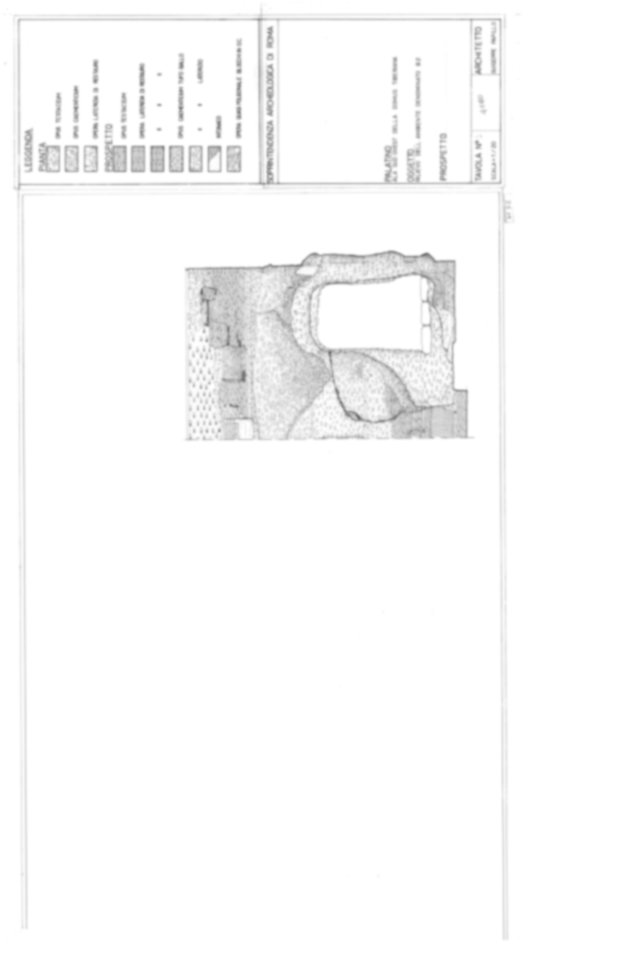 Roma, Palatino. Area sud-ovest. Domus Tiberiana - settore 30