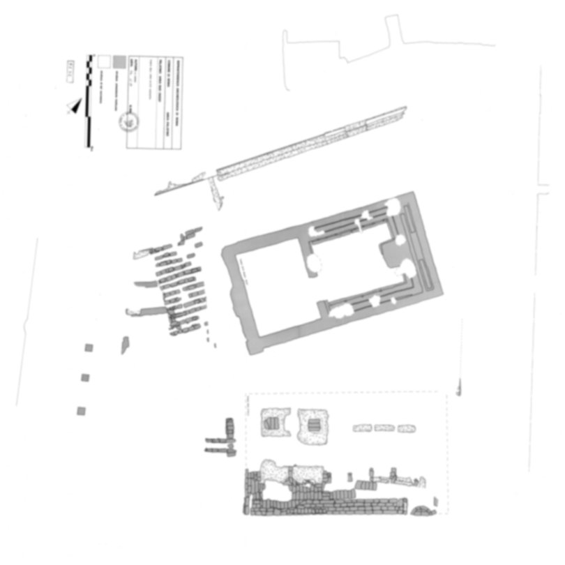 Roma, Palatino. Area sud-ovest. Tempio della Magna Mater; Tempio della Vittoria