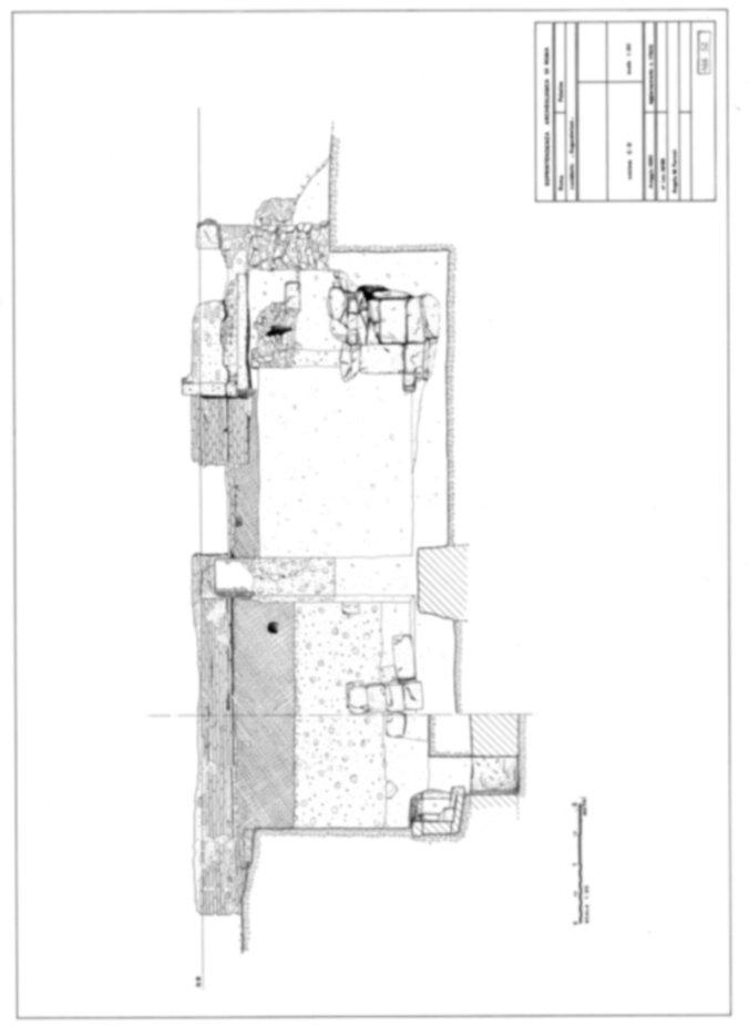 Roma, Palatino. Area sud-ovest. Auguratorium