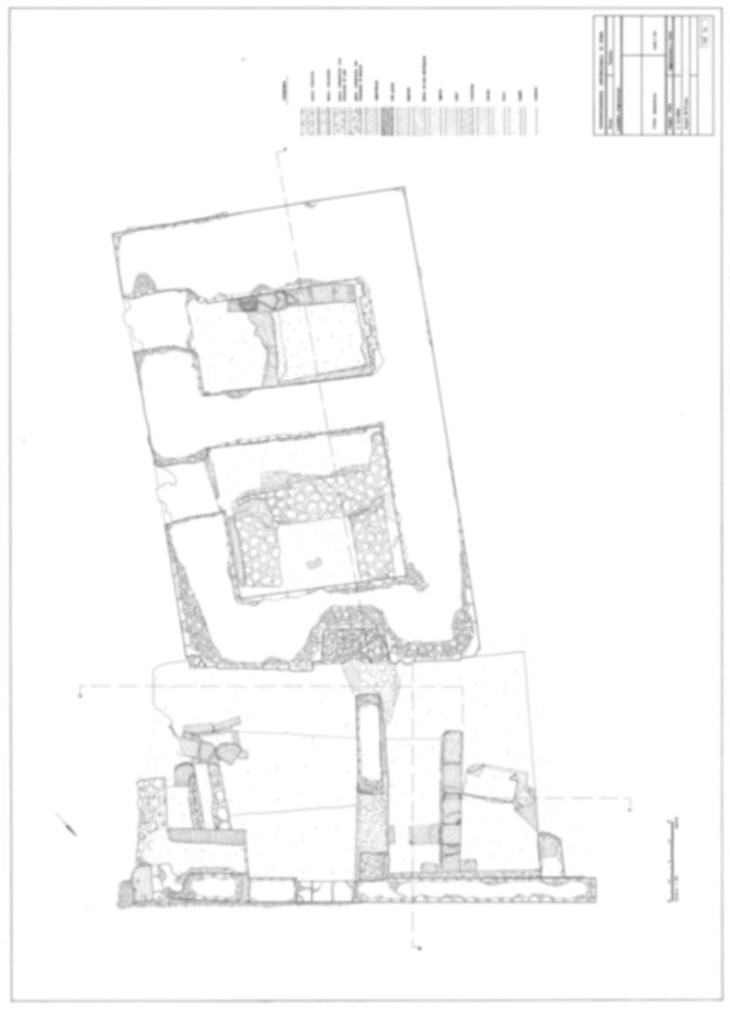 148S2 - Roma, Palatino. Area sud-ovest. Auguratorium