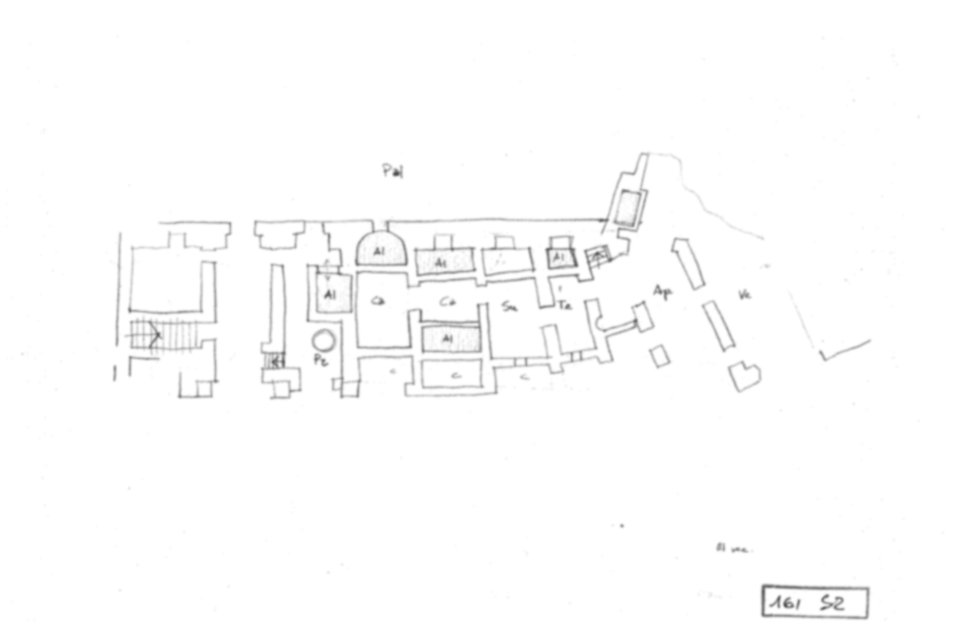 Roma, Palatino. Area sud-ovest. Terme imperiali