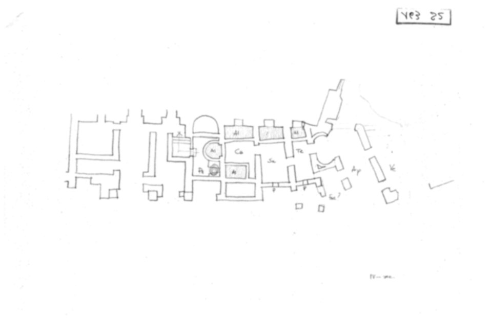 Roma, Palatino. Area sud-ovest. Terme imperiali
