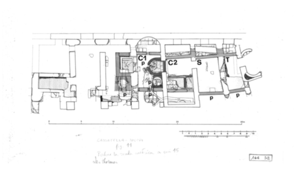 Roma, Palatino. Area sud-ovest. Terme imperiali