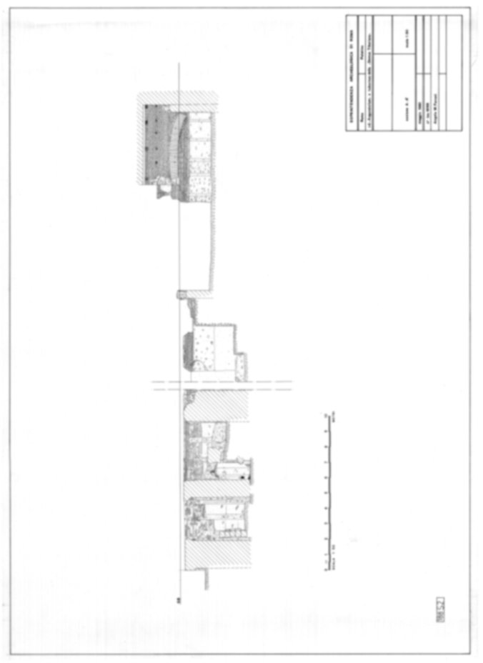 188S2 - Roma, Palatino. Area sud-ovest. Auguratorium; Domus Tiberiana - settore 2