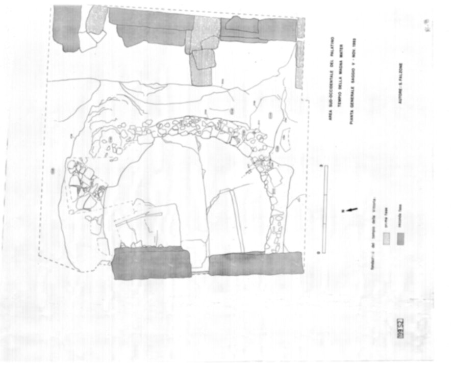 Roma, Palatino. Area sud-ovest. Tempio della Vittoria