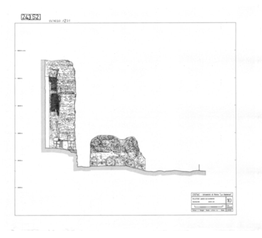 Roma, Palatino. Area sud-ovest. Pendici. Tempio della Magna Mater