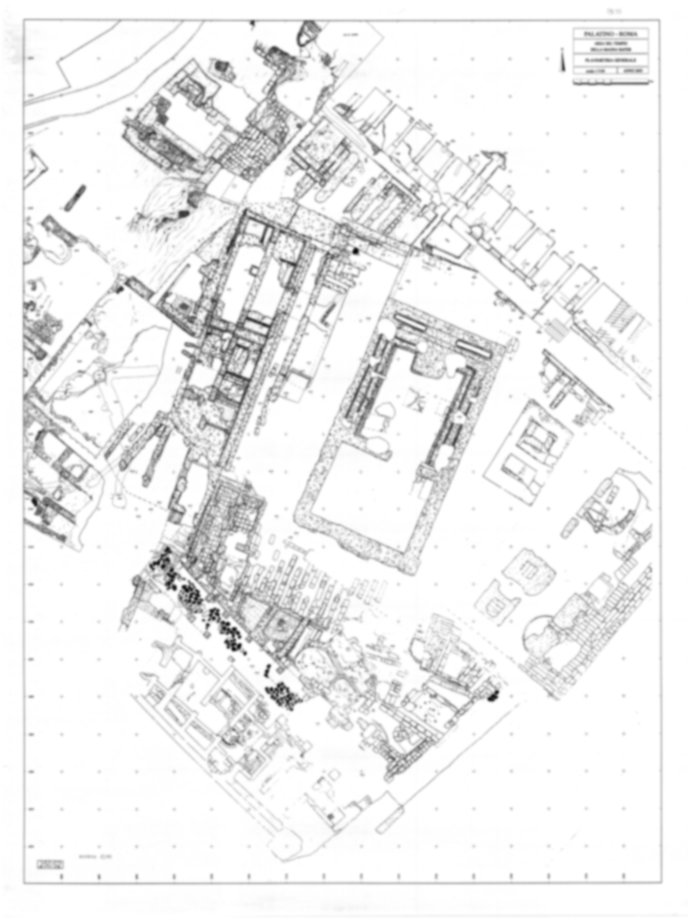 Roma, Palatino. Area sud-ovest. Tempio della Magna Mater