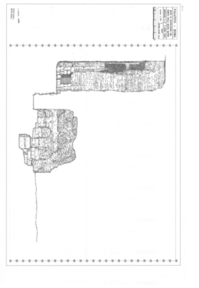 Roma, Palatino. Area sud-ovest. Tempio della Magna Mater