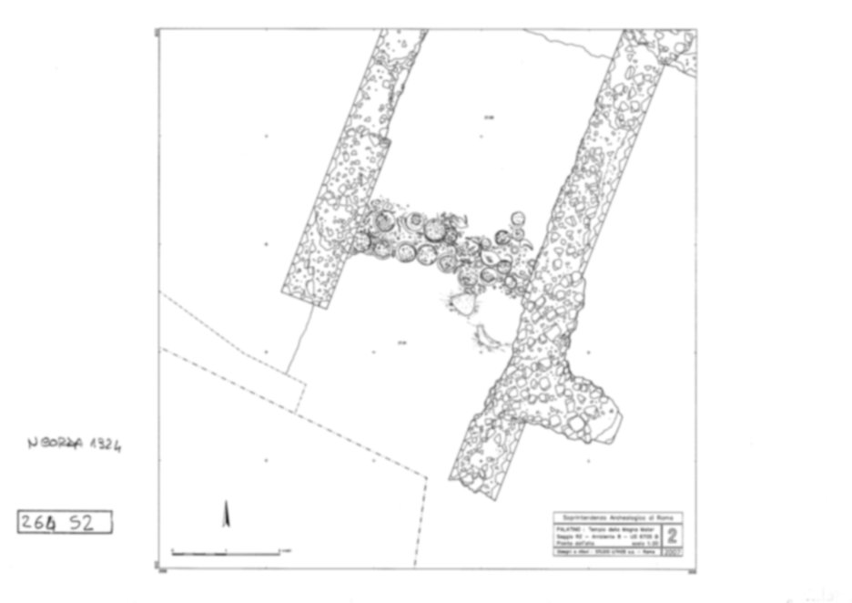 Roma, Palatino. Area sud-ovest. Tempio della Magna Mater